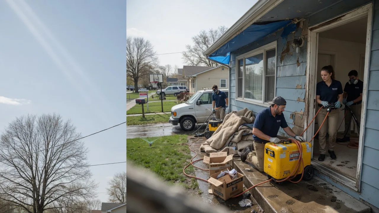 Basement Flood Cleanup in Newcastle, OK near me